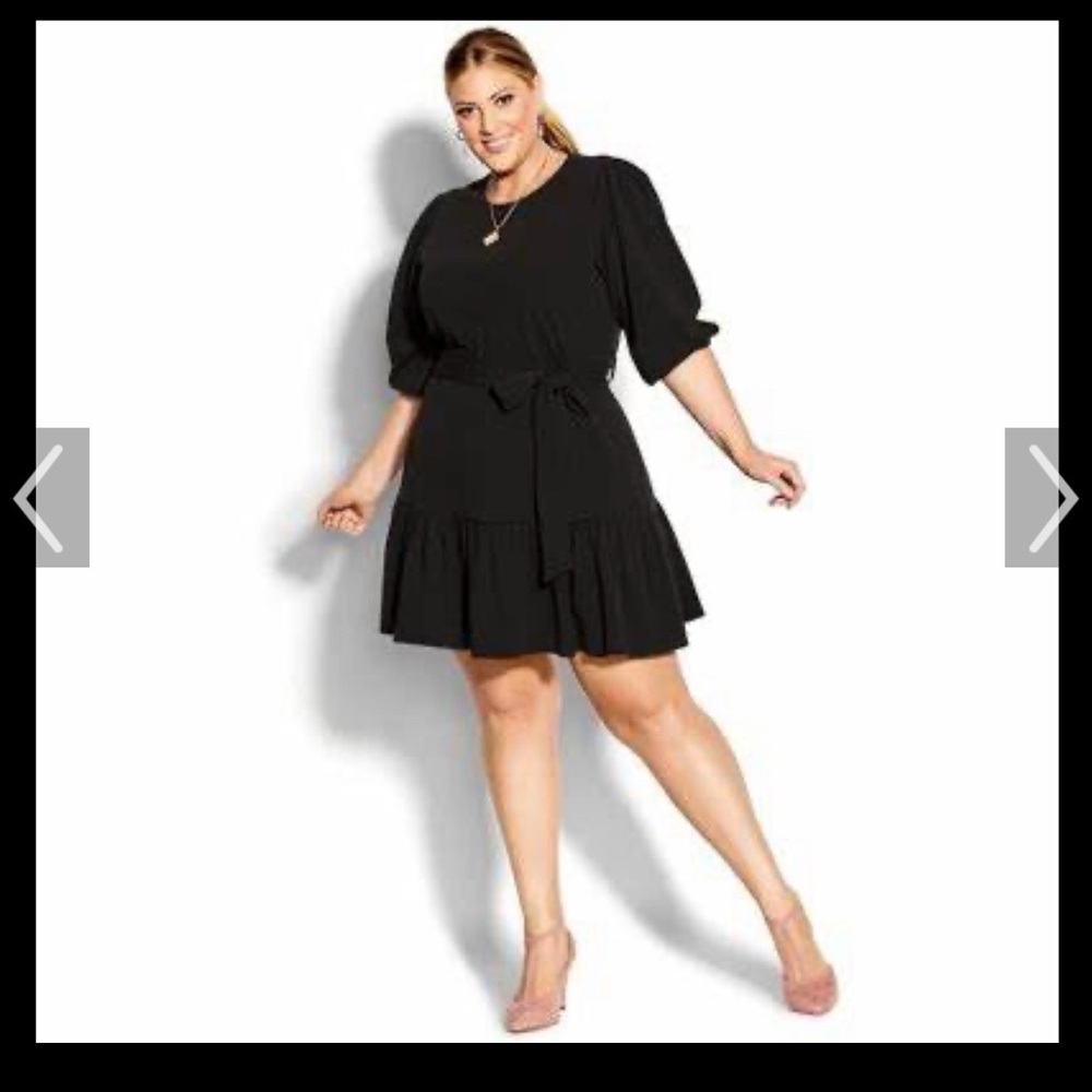*MAKE OFFER* Love me Knot Dress by City Chic 🖤